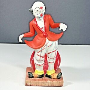 Price Products Collection Clown with Red Ball Statue Figurine 8 & 1/2 "